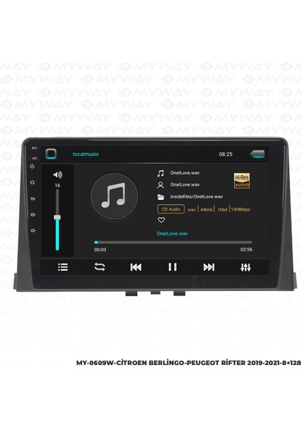 Peugeot Rifter Android Carplay Multimedya Navigasyon Ekran Teyp 8GB+128GB indirimleri