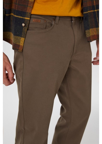 Jagger Porter Erkek Dokuma Pantolon Camel indirimleri