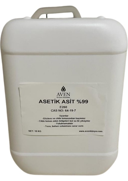 Asetik Asit %99 10 kg
