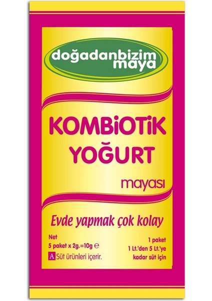 Doğadanbizim Maya Kombiotik Yoğurt Mayası (1 Kutu)