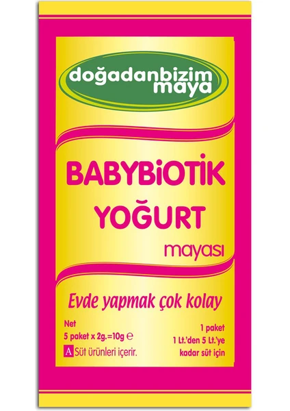 Doğadanbizim Maya Babybiotik Yoğurt Mayası (1 Kutu)