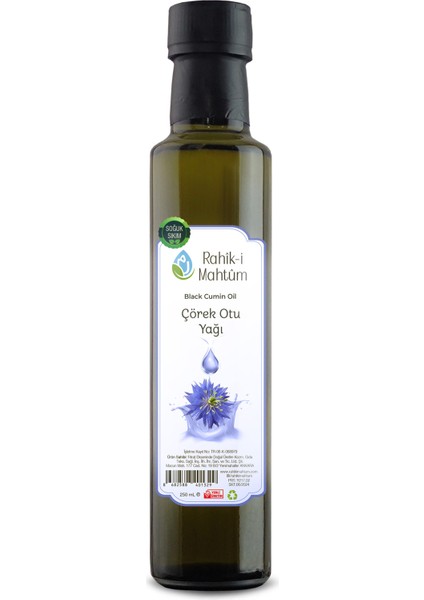 Çörek Otu Yağı (Soğuk Sıkım) (250 Ml)