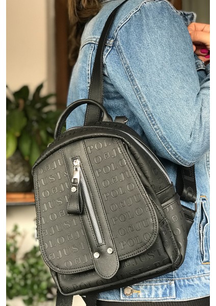 Çok Bölmeli Astarlı Ayarlanabilir Askılı Kadın Sırt Çantası 4058-GD modelleri