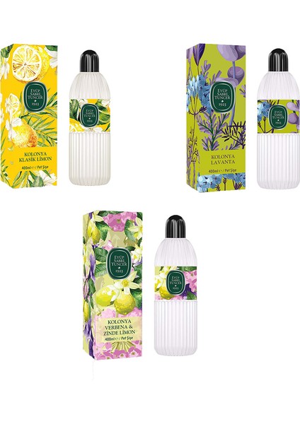 Kolonya Verbena & Zinde Limon, Klasik Limon ve Lavanta