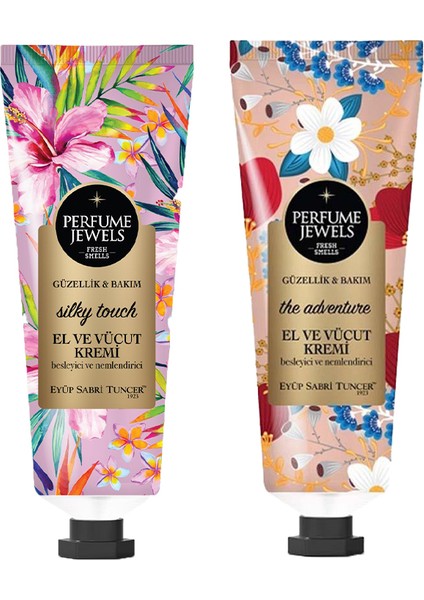 Pj El ve Vücut Kremi Silky Touch ve The Adventure Tüp 50 ml