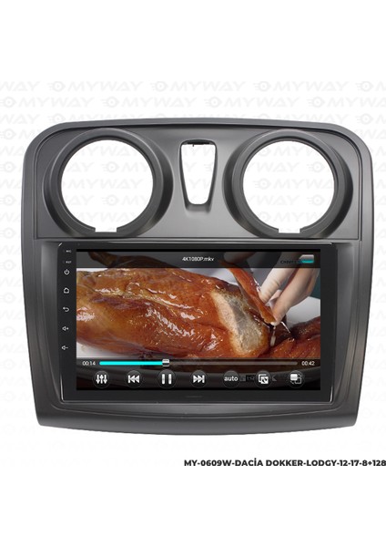 Dacıa Dokker Android Carplay Multimedya Navigasyon Ekran Teyp 8GB+128GB indirimleri