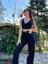 Cep Detaylı Yüksek Bel 90's Wide Leg Jeans 1