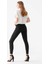 Renk Vermeyen Toparlayıcı Siyah Süper Skinny Jeans Kot Pantolon (Solmayan Kumaş) 2