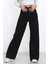 Kadın Süper Yüksek Bel Geniş Paça Wide Leg Jeans Pantolon 3