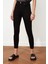 Deli Dolu Siyah Solmaz Kot Pantolon Ince Gösteren Skinny Jean (Simsiyah) 2