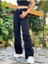 Cep Detaylı Yüksek Bel 90's Wide Leg Jeans 3