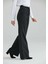 Siyah Rahat Kalıp Wide Leg Jeans 90's Bol Paça Palazzo Kot Pantolon 3