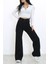 Cep Detaylı Yüksek Bel 90's Wide Leg Jeans 2
