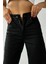 Kadın Süper Yüksek Bel Geniş Paça Wide Leg Jeans Pantolon 3
