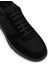 Hakiki Süet Siyah Sneaker Erkek Ayakkabı 5