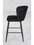2 Adet Strip 75 cm Ada Mutfak ve Bar Sandalyesi - Bar Taburesi - Babyface Kumaş - Metal Ayak 3