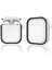Airpods Için Kanca ile Iki Renkli Fotoğraf Çerçeve Pc Anti-Fall Kablosuz Kulaklık Kılıfı 1/2 (Siyah) 1
