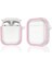 Airpods Için Kanca ile Iki Renkli Fotoğraf Çerçeve Pc Anti-Fall Kablosuz Kulaklık Kılıfı 1/2 (Pembe) 1
