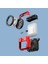 Airpods Için 1/2 Otomatik Flip Anahtar Tpu Airtag (Turuncu) 4
