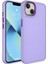 - Apple iPhone 14 Plus - Kılıf Metal Çerçeve ve Buton Tasarımlı Sert Botox Kapak - Lila 1