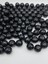 20MM Siyah Renk Dünya Model Akrilik Boncuk,takı ,çanta Yapım Boncuğu (100GR,~21 Adet) 1