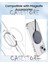 Apple Iphone 14 Plus Uyumlu Kılıf Orijinal Magsafe Clear Crystal Şeffaf Benks Magnetic Sararma Yapmaz Lisanslı Ürün Antishock Dropshock Zırh Military Frosted Anti-Fall Full Body 3