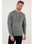 Baskılı Regular Fit Bisiklet Yaka Pamuklu Sweat Erkek Sweat 5905304 2