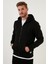 Regular Fit Kapüşonlu Fermuarlı İçi Tüylü Yumuşak Şardonlu Kışlık Sweat Erkek SWEAT 5905340 3