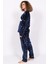 Kadın Welsoft Pijama Takım 9100860000 Indigo 5