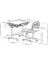 Ayarlanabilir Ergonomik Çocuk Aktivite Masası (3-10 Yaş-Mavi) 5