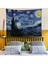 Yıldızlı Gece The Starry Night Duvar Örtüsü Vincent Van Gogh Sanat Duvar Örtüsü 4