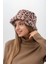 Leopar Desen Peluş Bucket Şapka 2