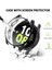 Samsung Galaxy Watch 5 40MM Uyumlu Ekran Koruyucu ve Kasa Koruyucu Silikon Pc Kılıf 360 Sert 3