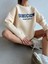 Kadın Baskılı Şardonlu Krem Sweatshirt 1