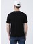 Siyah Erkek Slim Fit Modal T-Shirt ROMEO-O 4