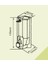 Xinda ZYQ138G Sıvı Sabun ve Şampuan Dispenseri Silver 380ML 2