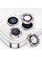 Apple iPhone 13/13 Mini Diamond Kamera Koruyucu Gökkuşağı 1
