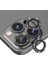 Apple iPhone 11 Pro Max Diamond Kamera Koruyucu Siyah 1