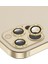 Apple iPhone 11 Pro Max Diamond Kamera Koruyucu Gold 1