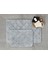 English Home Soft Touch Rabbit Peluş Banyo Paspası Setı 60 x 90 CM+45 x 60 cm Gri 1