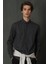 Felıx Erkek Basic Gömlek Comfort Slim Fit Siyah 1