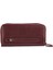 Karali Deri Deri Unisex Portföy Cüzdanı Bordo BC401-06 2