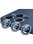 Apple iPhone 12 Pro Cl-06 Renkli Taşlı Kamera Lens Koruyucu 1