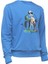 Sweatshirt Nature Ormanın Kralı Erkek Mavi 6