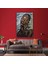 Yağlı Boya Efektli Siyahi Zenci Kadın Abstract African Woman Kanvas Tablo 1
