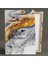 Soyut Siyah Gold Mermer Dekoratif Modern Sanat Abstract Kanvas Tablo 2