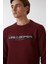 Rex Erkek Bisiklet Yaka Sweatshirt Mürdüm 5