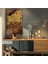 Metal Çerçeveli Gerçek Camlı Tablo Losangeles 1li Set 1