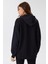 Carla Kadın Kapüşonlu Sweatshirt Siyah 3