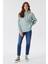 Ella Kadın Kapüşonlu Sweatshirt Mint 1